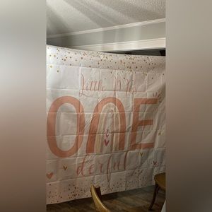 First Birthday Sign Girl